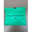 Portefeuille/porte-monnaie en Cuir vert