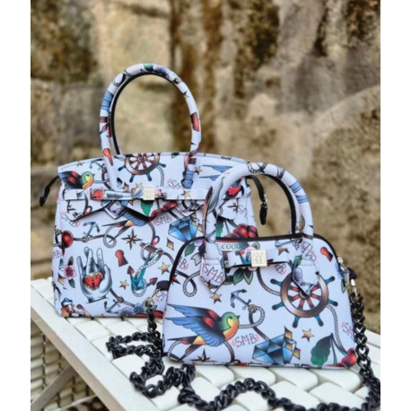 Sac PRINCESSE MINI Tatoo gesso - SAVE MY BAG
