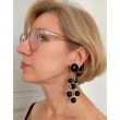 PIERRINE perles noires - Francine BRAMLI Paris