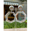 ETOILE miroir blanc - Francine BRAMLI Paris