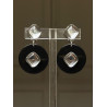 CHAPI noir & miroir blanc - Francine BRAMLI Paris
