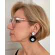 CHAPI noir & miroir blanc - Francine BRAMLI Paris