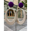 AZALEE beige & Violet - Francine BRAMLI Paris