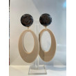 AZALEE beige & marron - Francine BRAMLI Paris