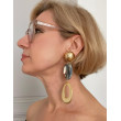 GLORIA écaille onyx & Feuille d'or - Francine BRAMLI Paris