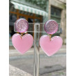 LOVE coeur Rose - Francine BRAMLI Paris