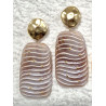 SHERAZADE beige & doré - Francine BRAMLI Paris