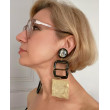 ASYM 2 écaille onyx - Francine BRAMLI Paris