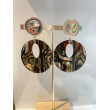 ARNICA écaille onyx & miroir - Francine BRAMLI Paris