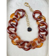 Collier FREDDY Maillons ambre - FRANCINE BRAMLI Paris