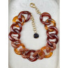 Collier FREDDY Maillons ambre - FRANCINE BRAMLI Paris