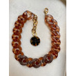 Collier BENOIT Maillons ambre - FRANCINE BRAMLI Paris