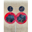STELLA Noir & rouge - Francine BRAMLI Paris