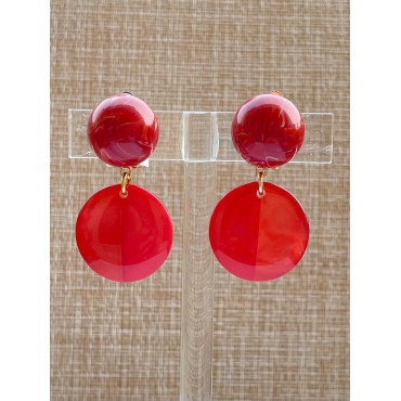 CLARA rouge rouille - Francine BRAMLI Paris