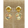 CLARA miroir champagne - Francine BRAMLI Paris