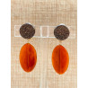 PLUME ambre - Francine BRAMLI Paris