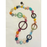 Sautoir RAPHAEL Multicolore - FRANCINE BRAMLI PARIS collier