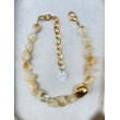 Collier DRISS jaune Pierres fines - Francine BRAMLI Paris