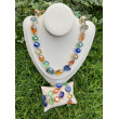 Bracelet LÉO cristal multicolore - Francine BRAMLI Paris