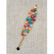 Bracelet STEEVE multicolore pierres fines - Francine BRAMLI Paris