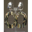HABANERO Écaille onyx & argenté - Francine BRAMLI Paris