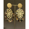 LA SOMPTUEUSE Azalée écaille onyx - Francine BRAMLI Paris