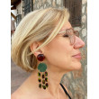 FLORETTE marron/vert - Francine BRAMLI Paris
