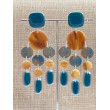 FLORETTE bleu/marron - Francine BRAMLI Paris