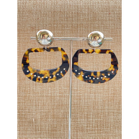WISSALE MM écaille cloutée argent - Francine BRAMLI Paris