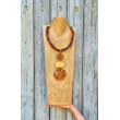 Collier cordon JULES Marron ocre - FRANCINE BRAMLI Paris
