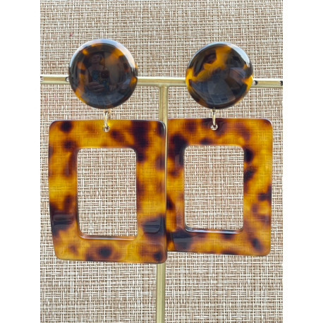 MEGANE écaille ambre - Francine BRAMLI Paris