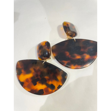 LUNA écaille ambre - Francine BRAMLI Paris