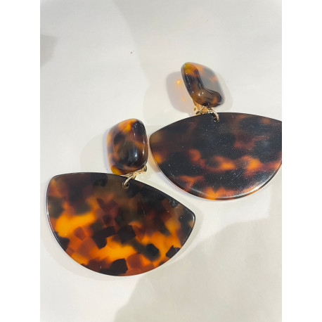 LUNA écaille ambre - Francine BRAMLI Paris