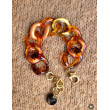 Bracelet ALEXIS maillons ambre - Francine BRAMLI Paris