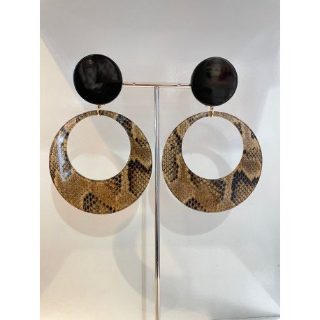 CLOE imprimé Python - Francine BRAMLI Paris