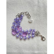 Bracelet SANDRO cristal parme - Francine BRAMLI Paris