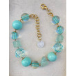 ANGELE Bleu Turquoise - FRANCINE BRAMLI PARIS, collier
