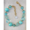 ANGELE Bleu Turquoise - FRANCINE BRAMLI PARIS, collier