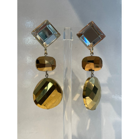 SUZANNA cristal doré - Francine BRAMLI Paris