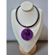 Collier cordon JULES Violet - FRANCINE BRAMLI Paris