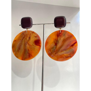 RAINBOW Marron ocre - Francine BRAMLI Paris