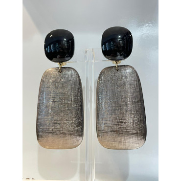 SHERAZADE marron lamé - Francine BRAMLI Paris