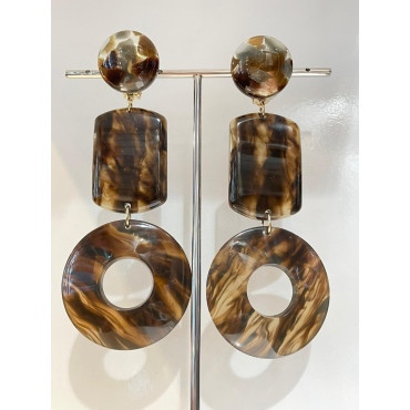 ROZENN marron - Francine BRAMLI Paris