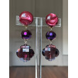 SUZANNA cristal Bordeaux/Violet - Francine BRAMLI Paris