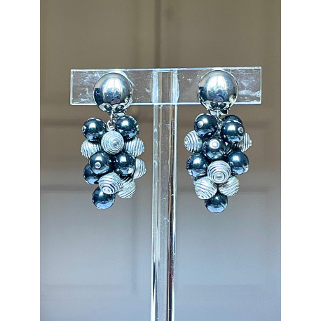 GRAPPE métal - Francine BRAMLI Paris