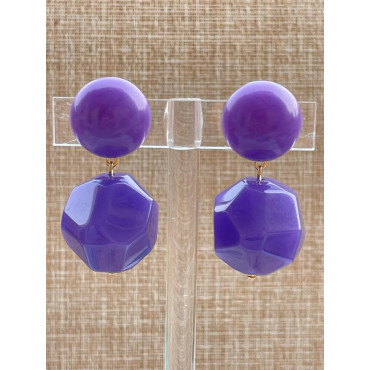 KIOSQUE Violet perle - Francine BRAMLI Paris