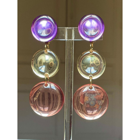 ICEBERG violet rose - Francine BRAMLI Paris