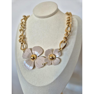 Collier LÉON Floral - FRANCINE BRAMLI Paris