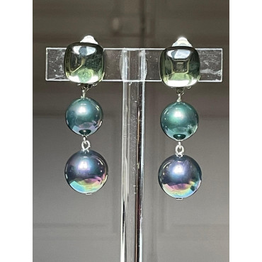 BAYA vert Perle de Majorque - Francine BRAMLI Paris