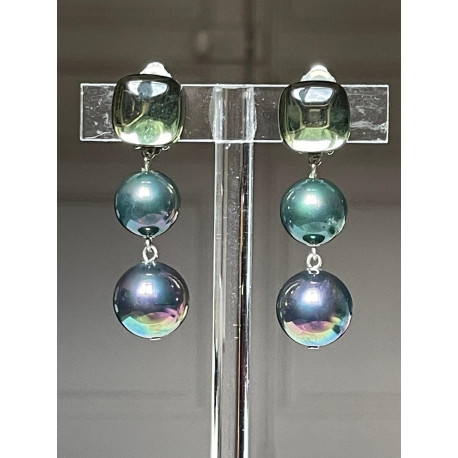 BAYA vert Perle de Majorque - Francine BRAMLI Paris